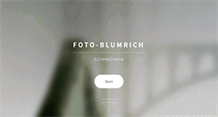 Desktop Screenshot of foto-blumrich.de